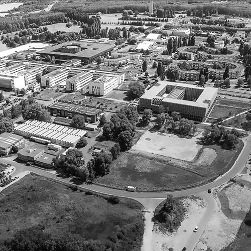 Quartier de l’École Polytechnique Plateau de Saclay à Palaiseau