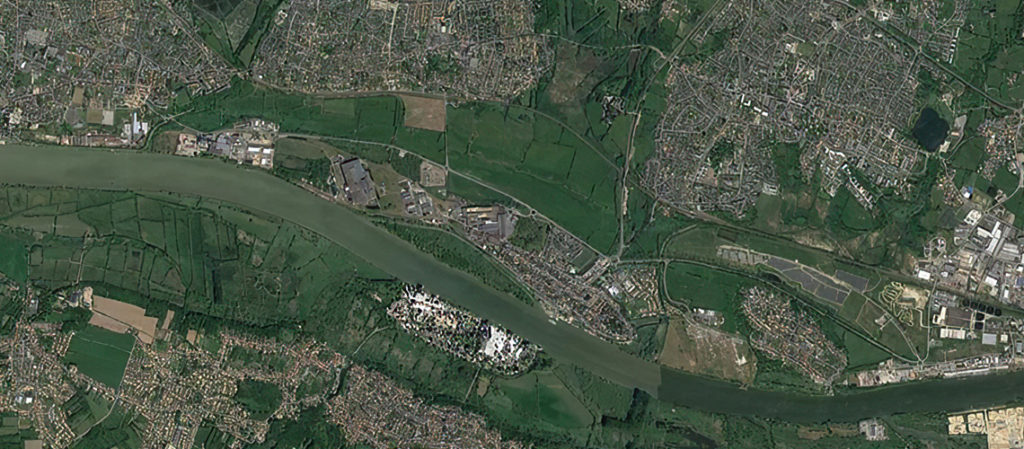 Tugec Ingénierie - Nantes Métropole : Aménagement de l'Axe cyclable magistral D, de Nantes à Couëron